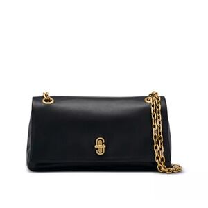 Marc Jacobs Black Leather Shoulder Bag
